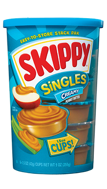 SKIPPY® Singles Creamy Peanut Butter
 